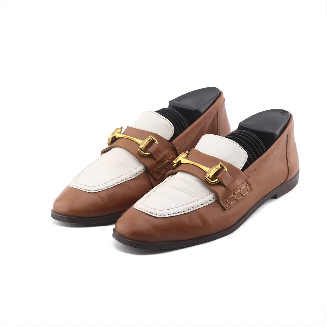 Zara Penny Strap Loafers
