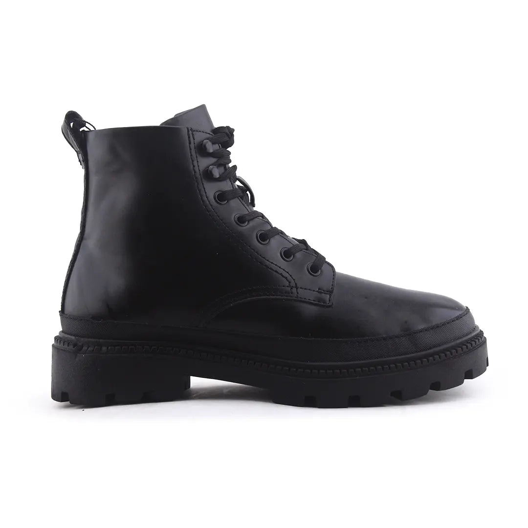 Zara Lace Up Ankle Boot | 100% Authentic Leather