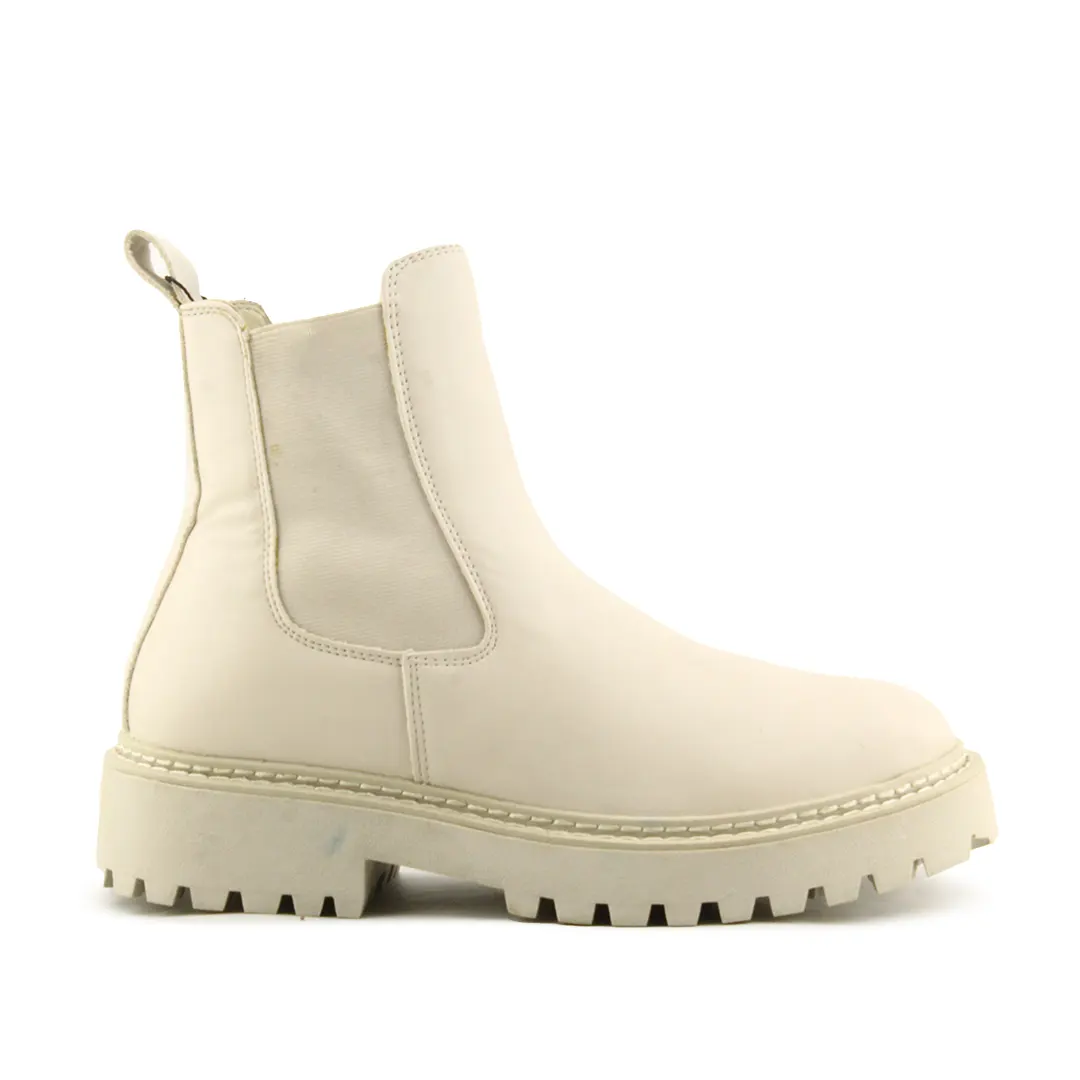 Pull & Bear Stretchable Ankle Boots | 100% Authentic Leather
