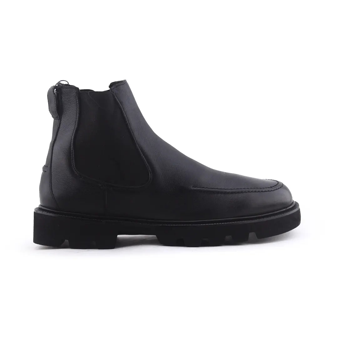 Massimo Dutti Stretchable Ankle Boot | 100% Authentic Leather