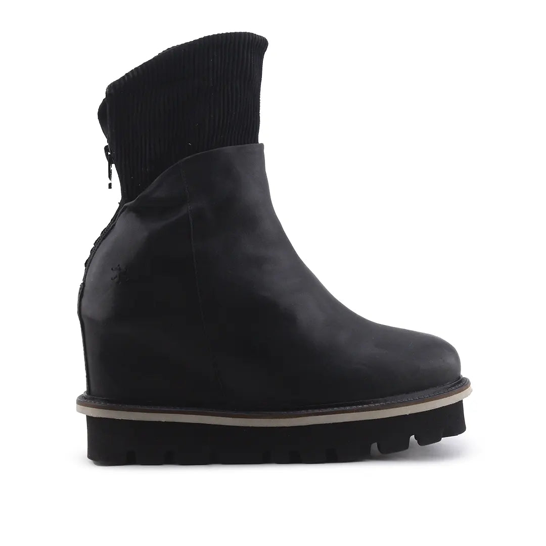 Patrizia Bonfanti Zipper Ankle Boot | 100% Authentic Leather