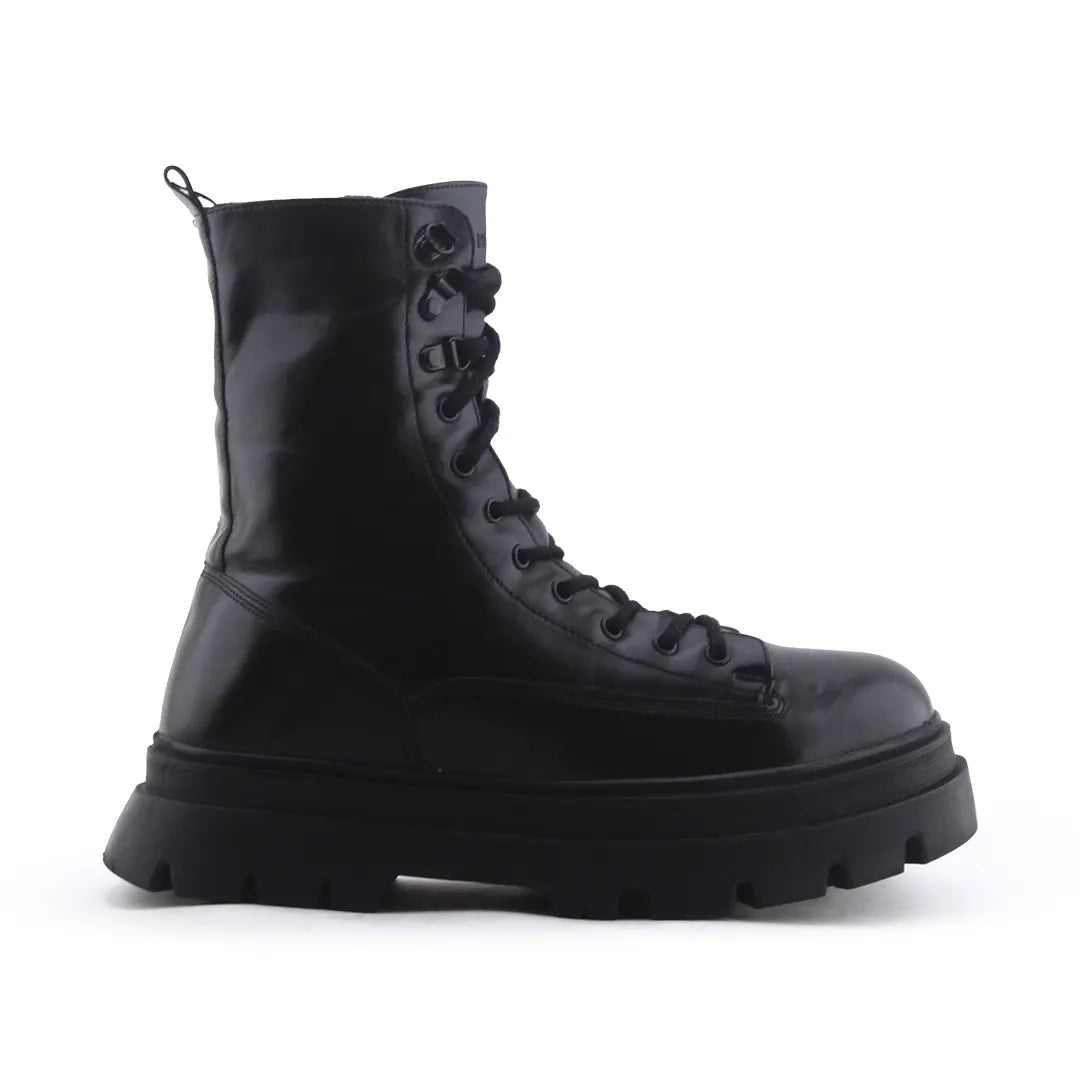 Bershka Lace Up Ankle Boot | 100% Authentic Leather