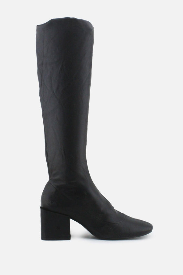 Zara Zipper Block Thigh High Boots | 100% Authentic Leather