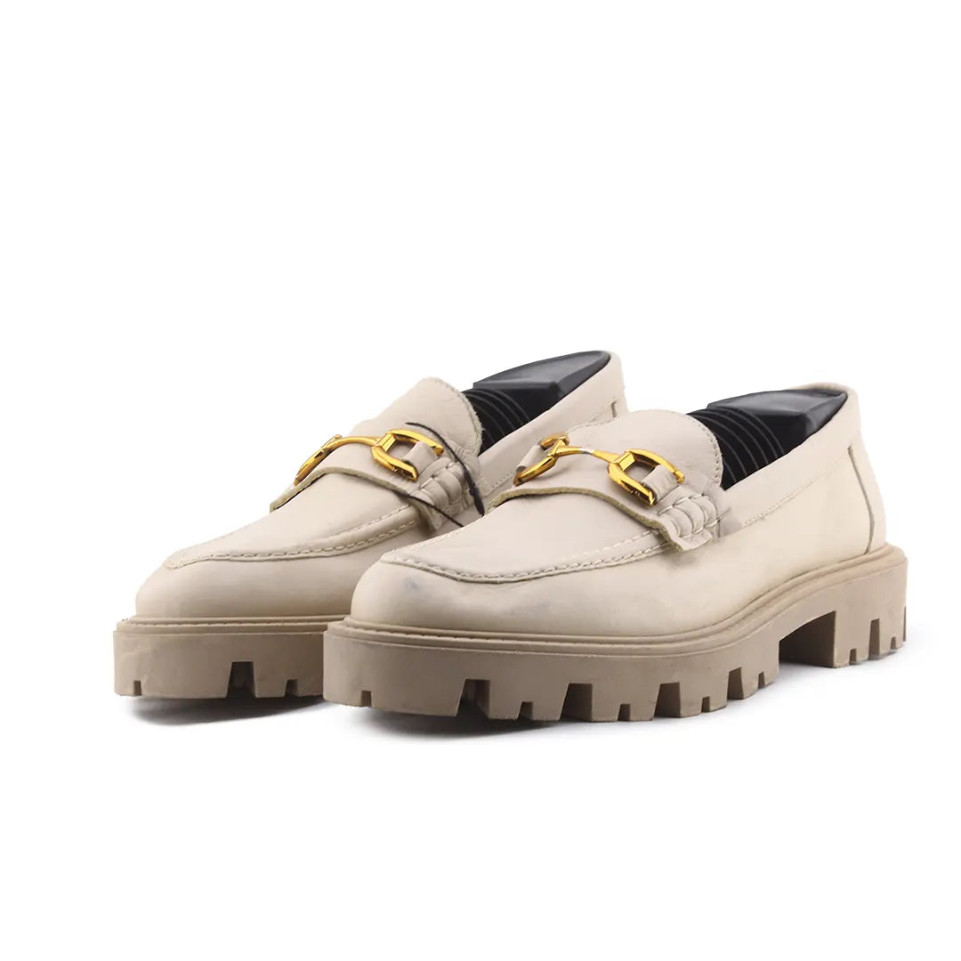 Zara Penny Strap Loafers