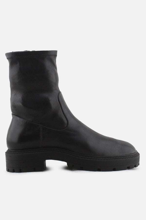 Zara Zipper Block Ankle Boots | 100% Authentic Leather