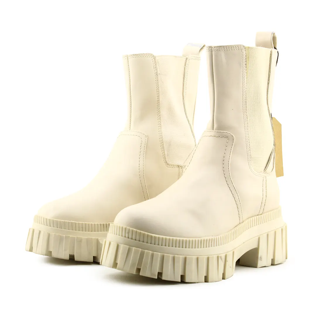 Stradivarius Stretchable Ankle Boots | 100% Authentic Leather