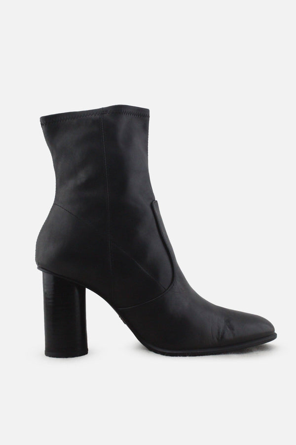 Zara Zipper Block Ankle Boots |100% Authentic Leather