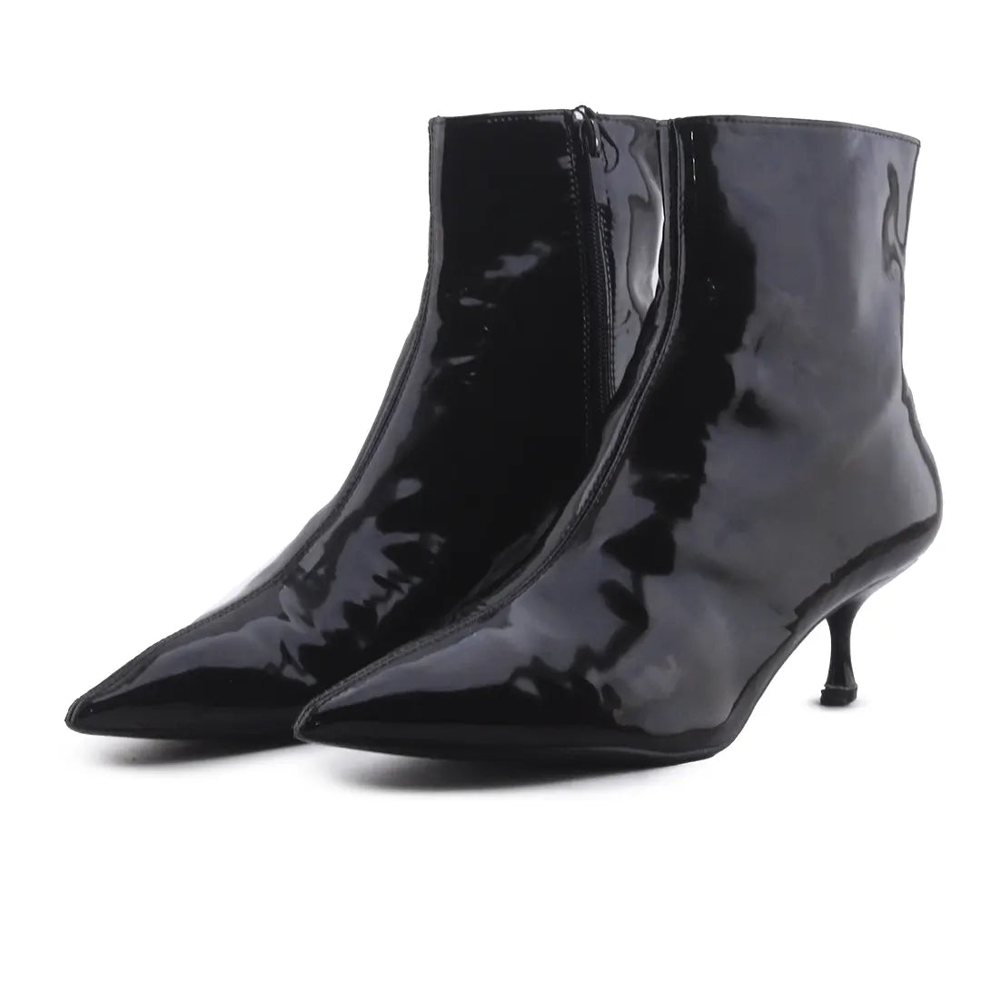 Zara Zipper Ankle Boot