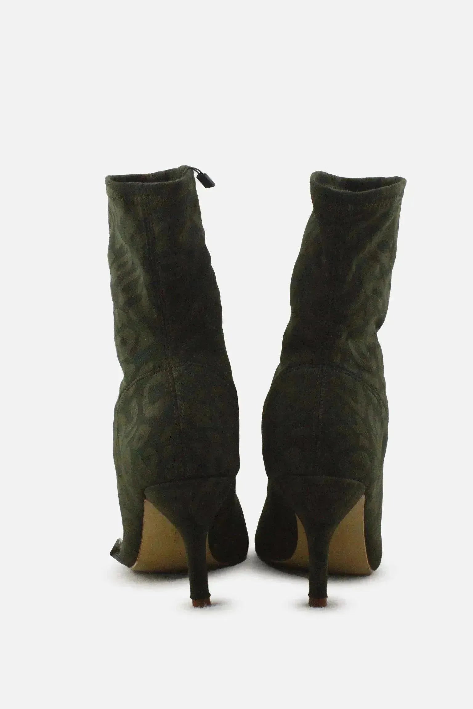 Stradivarius Stilettos Ankle Boots | Textile - sundaybazar