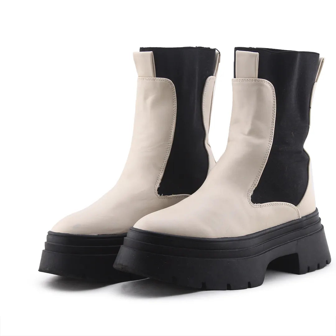 Primark Stretchable Ankle Boot | 100% Authentic Leather