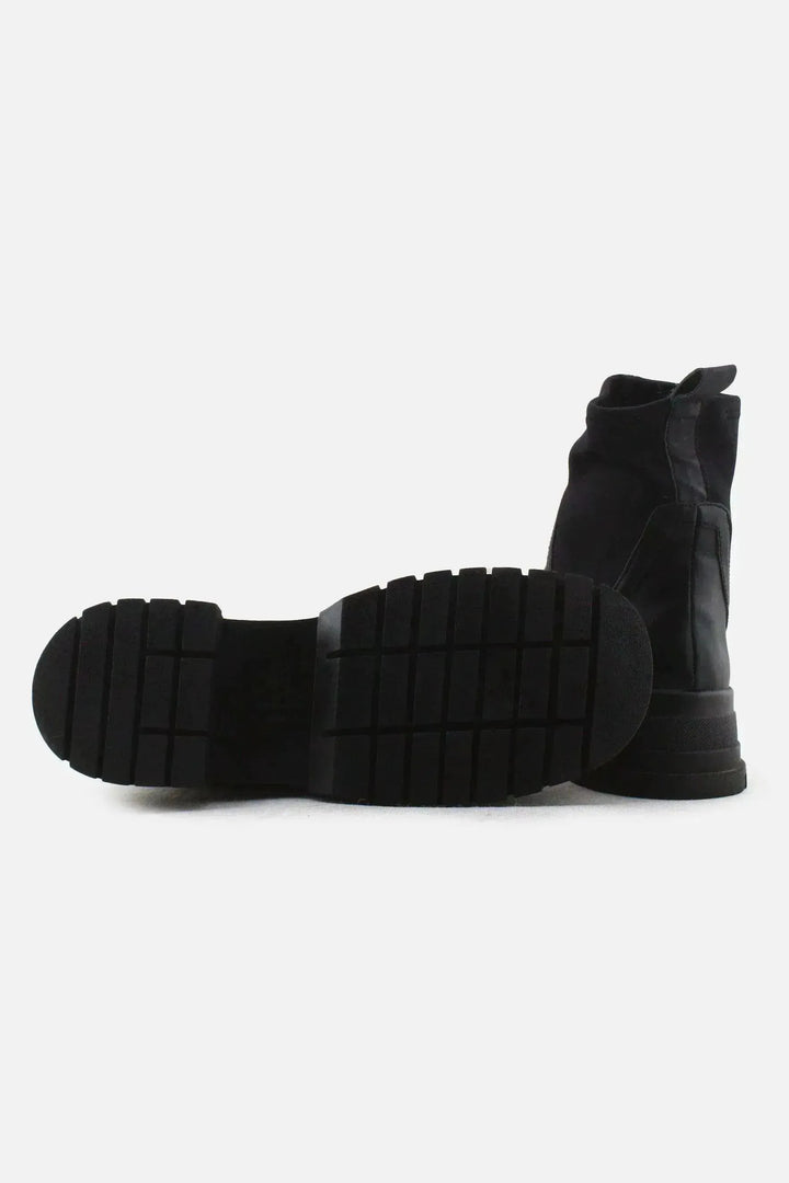 Zara Stretchable Chelsea Ankle Boots | 100% Authentic Leather - sundaybazar