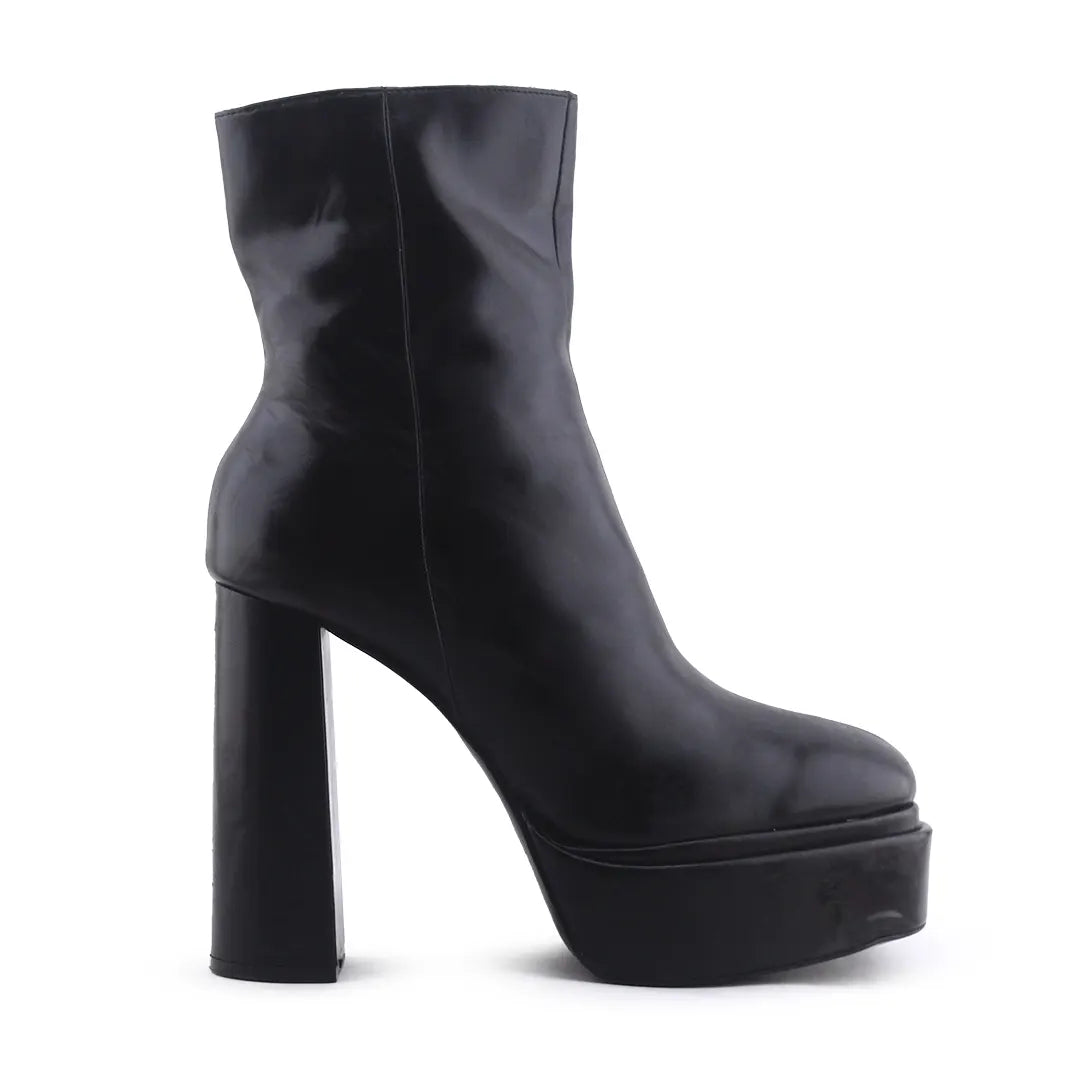 Zara Zipper Ankle Boot | 100% Authentic Leather