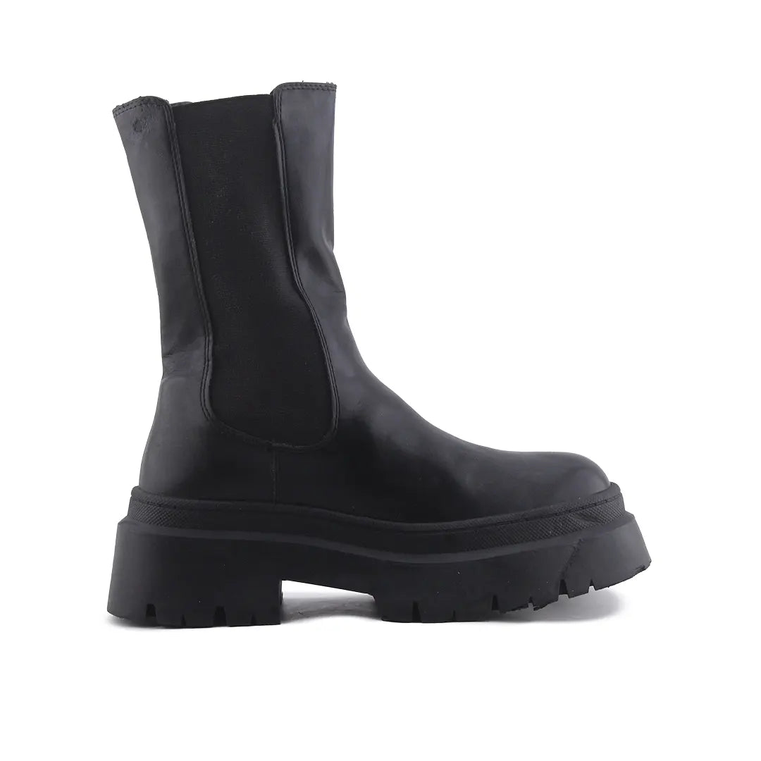 Pull & Bear Stretchable Ankle Boot | 100% Authentic Leather