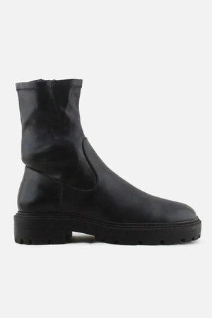 Zara Zipper Ankle Boots | 100% Authentic Leather - sundaybazar