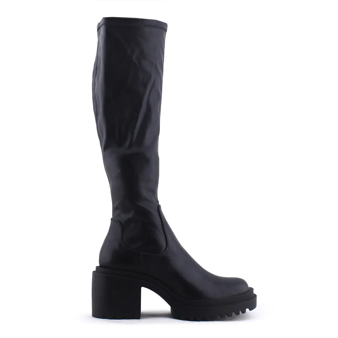 Zara Zipper Knee High Boot | 100% Authentic Leather