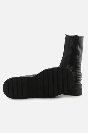 Pull & Bear Stretchable Ankle Boots | 100% Authentic Leather - sundaybazar