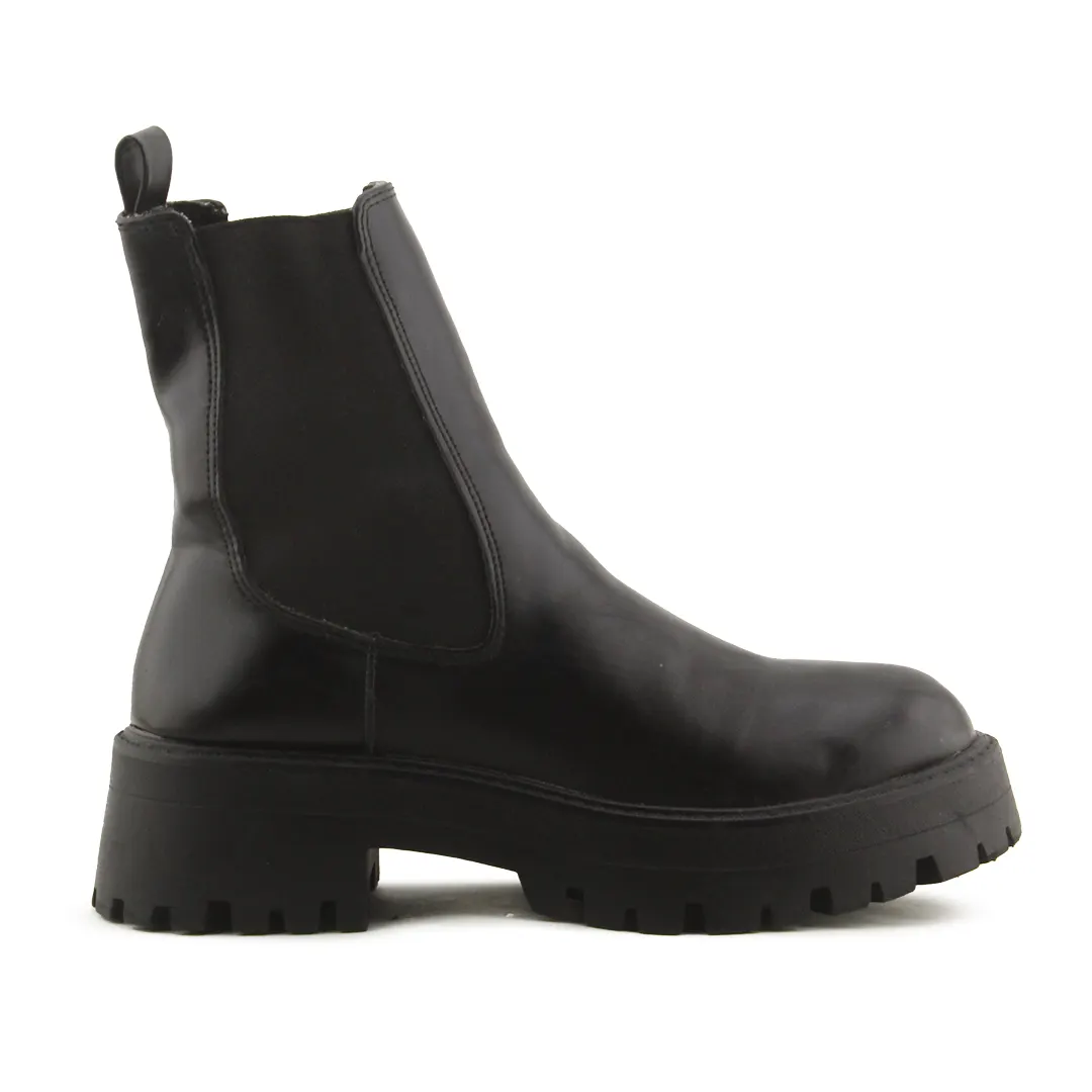 Pull & Bear Stretchable Ankle Boots | 100% Authentic Leather