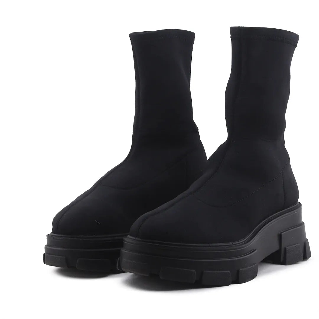 Stradivarius Textile Ankle Boot