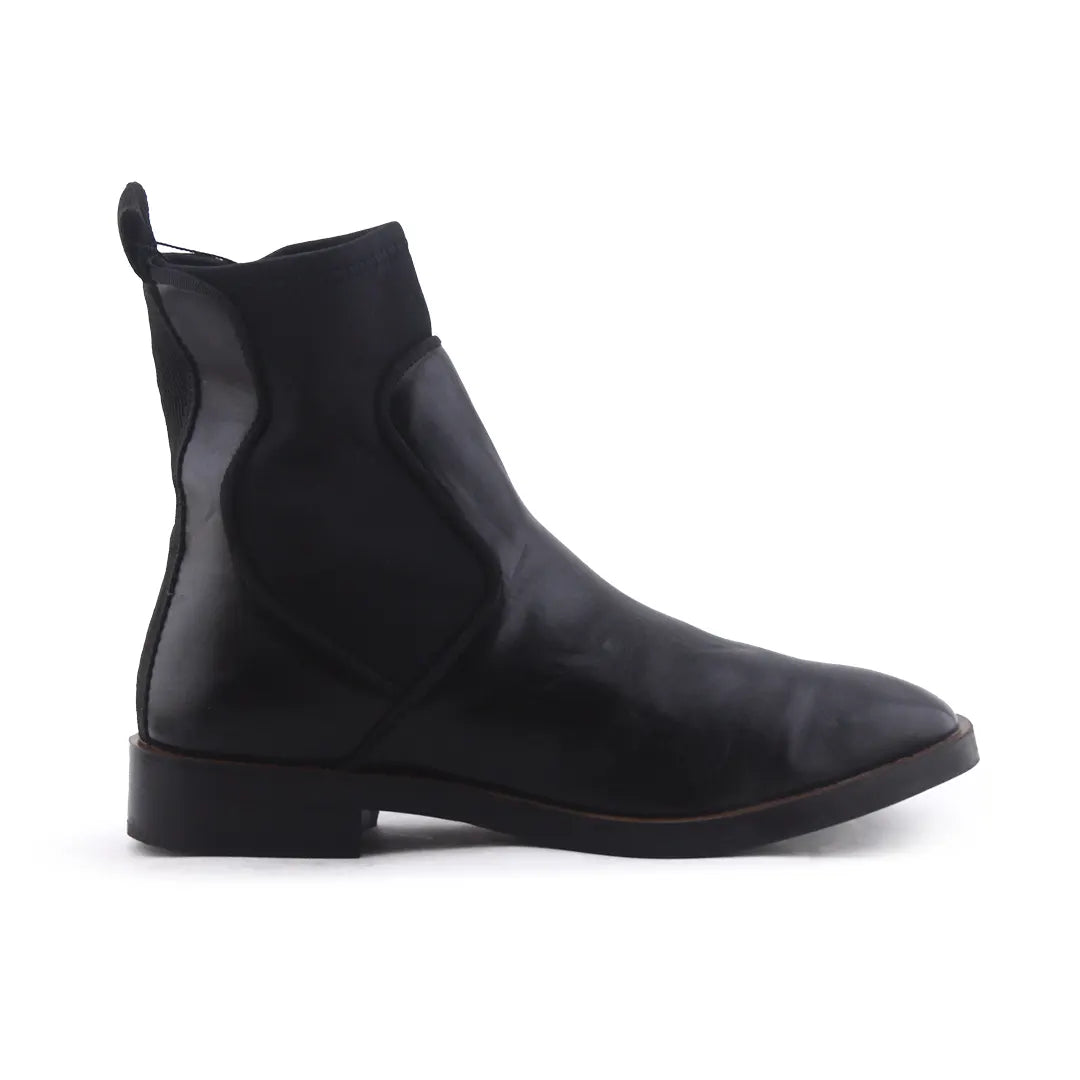 Zara Stretchable Ankle Boot | 100% Authentic Leather
