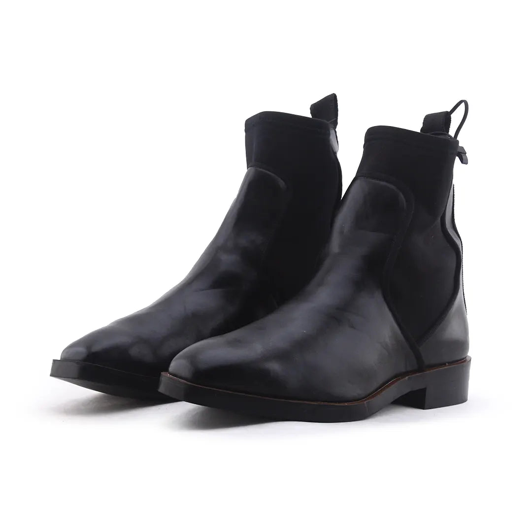 Zara Stretchable Ankle Boot | 100% Authentic Leather
