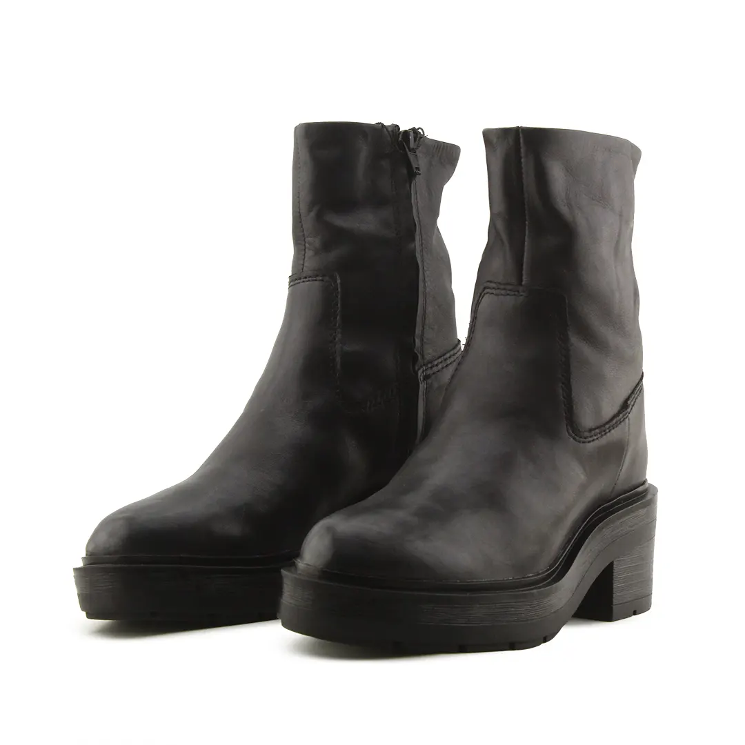 Zara Zipper Ankle Boots | 100% Authentic Leather