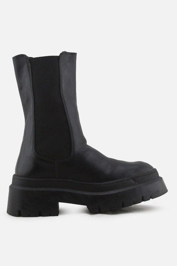 Pull & Bear Stretchable Ankle Boots | 100% Authentic Leather