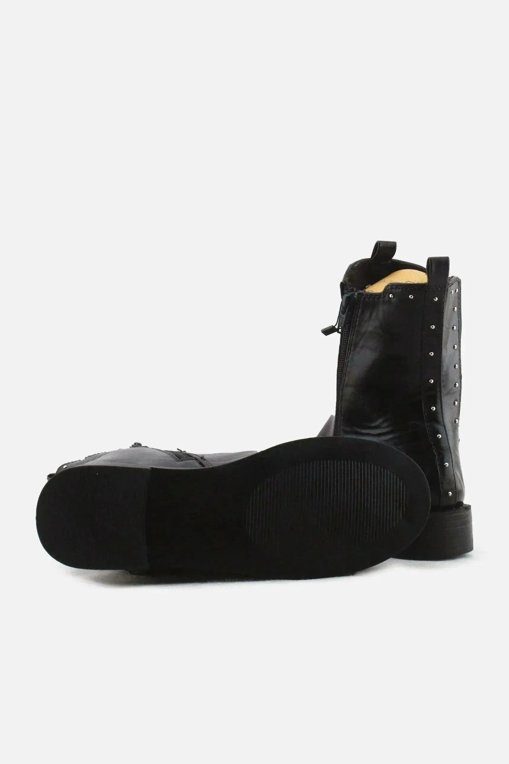 Zara Zipper Stretchable Chelsea Ankle Boots | 100% Authentic Leather - sundaybazar