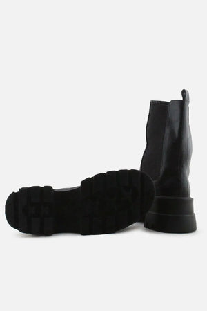 Pull & Bear Stretchable Ankle Boots | 100% Authentic Leather - sundaybazar