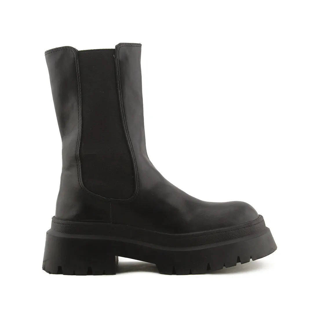 Pull & Bear Stretchable Ankle Boots | 100% Authentic Leather