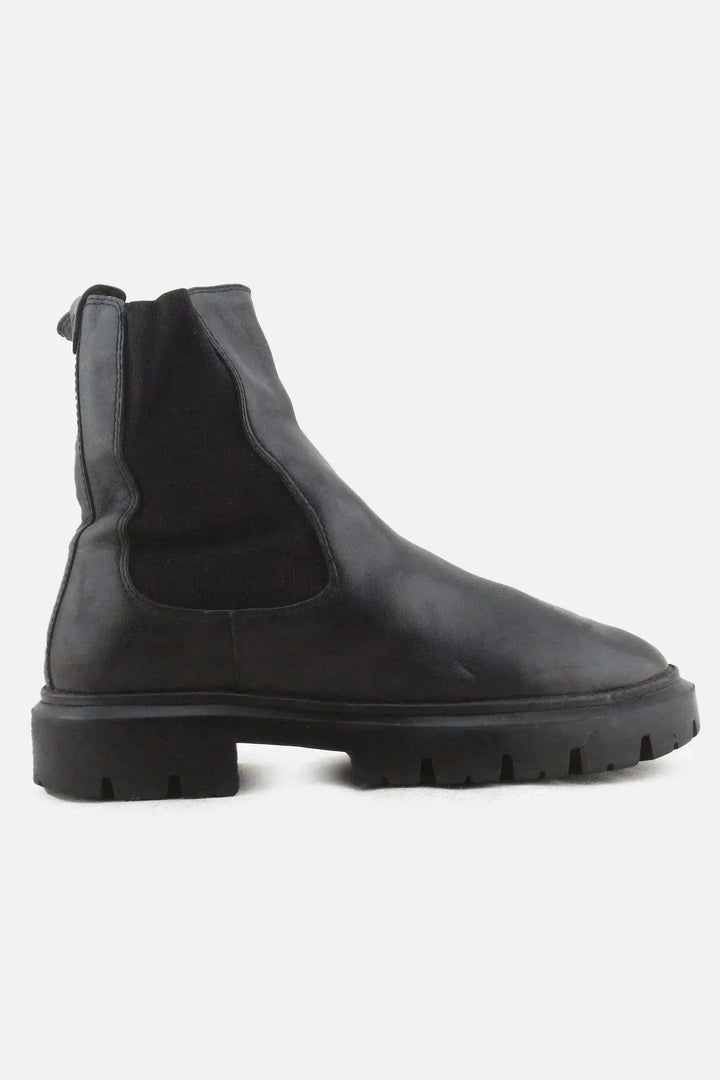 Massimo Dutti Stretchable Ankle Boots | 100% Authentic Leather - sundaybazar