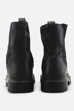 Massimo Dutti Stretchable Ankle Boots | 100% Authentic Leather - sundaybazar