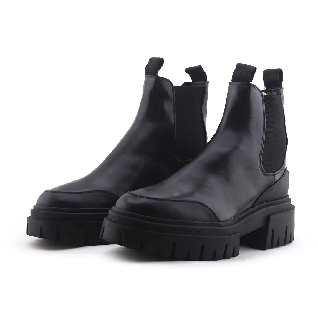 Zara Stretchable Ankle Boot | 100% Authentic Leather