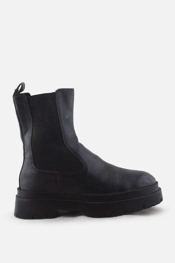 Zara Stretchable Chelsea Ankle Boots |100% Authentic Leather