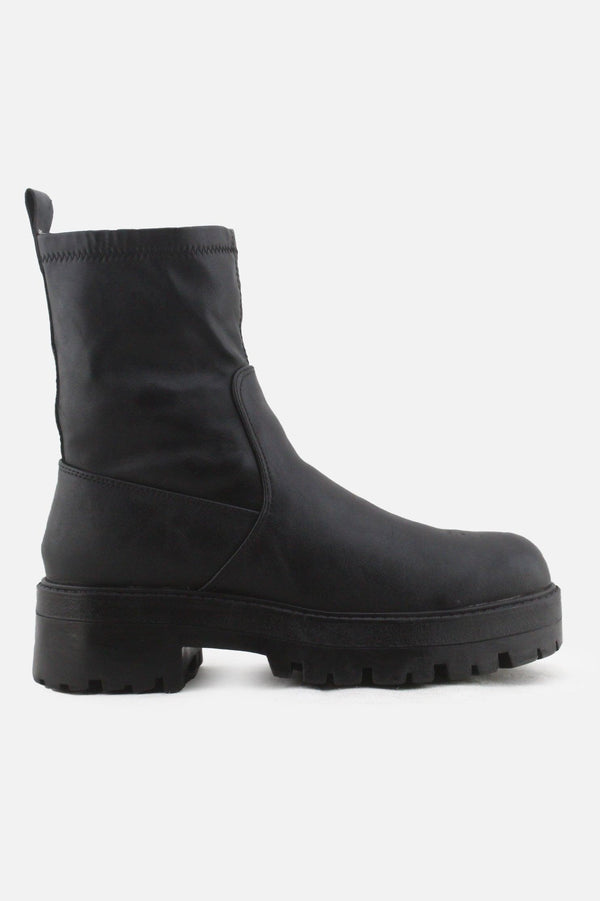 Pull & Bear Zipper Ankle Boots | 100% Authentic Leather