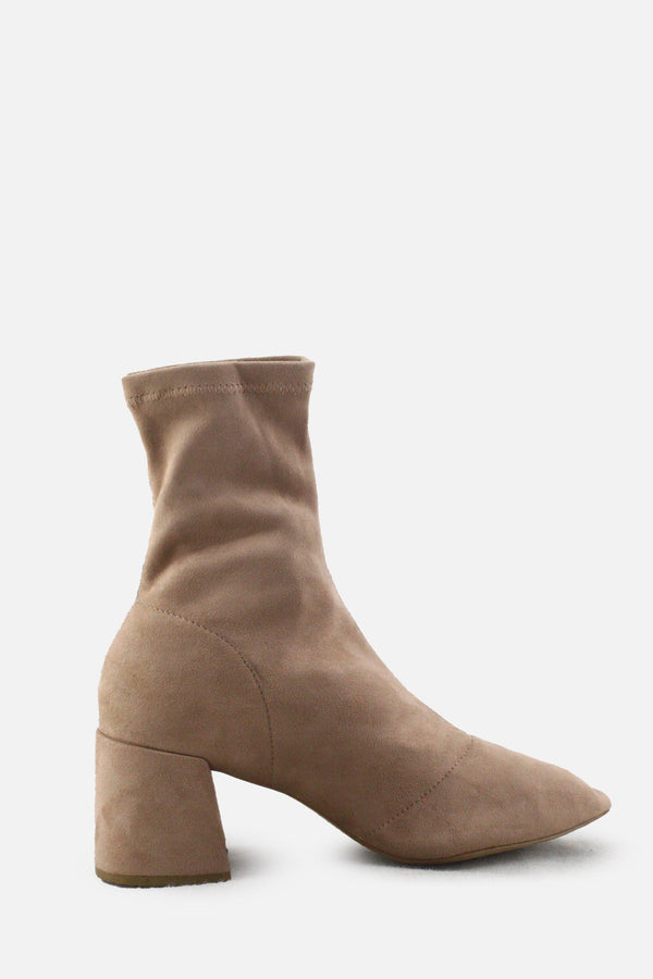 European Brand Block Ankle Boots | Suede