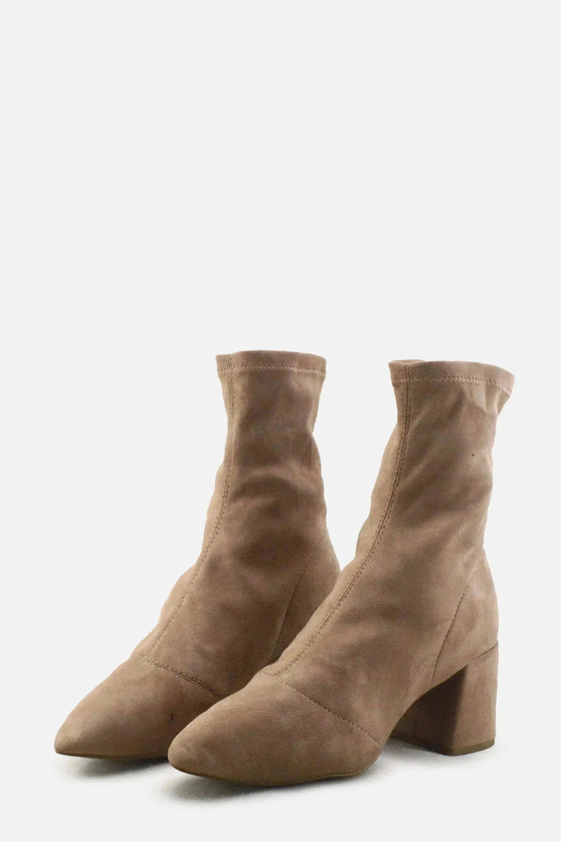 European Brand Block Ankle Boots | Suede - sundaybazar