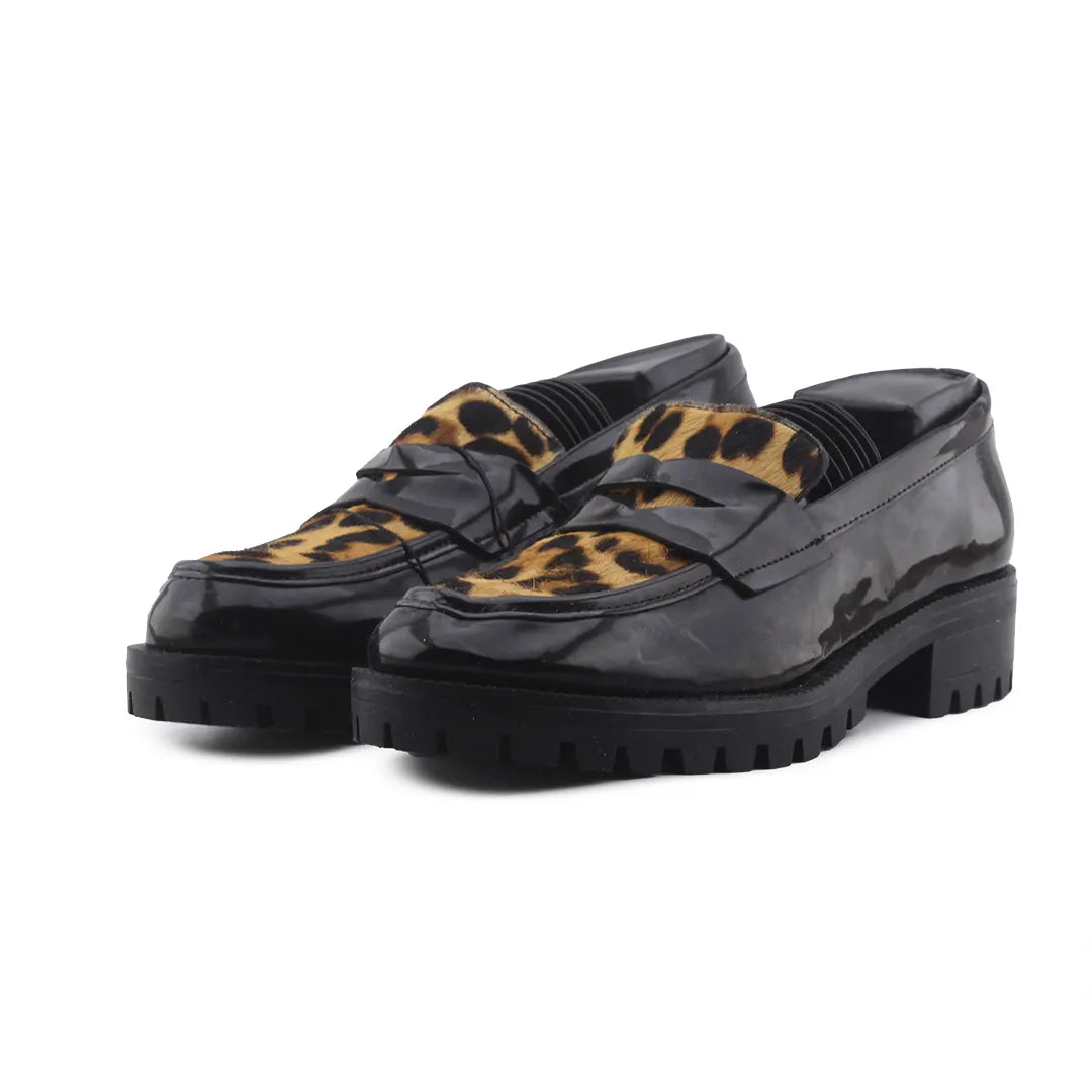 Zara Penny Strap Loafers