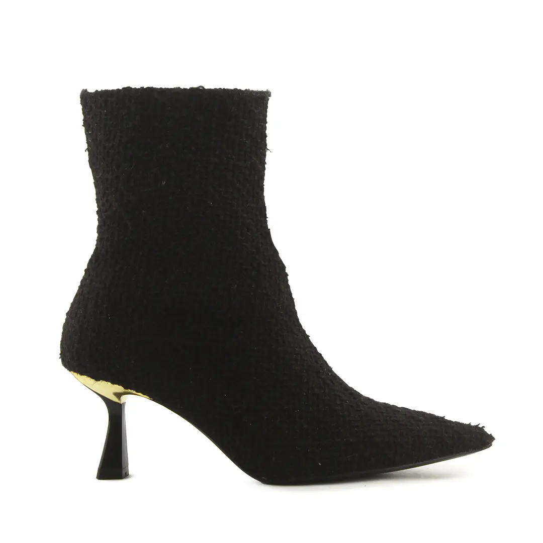 Zara Zipper Ankle Boot
