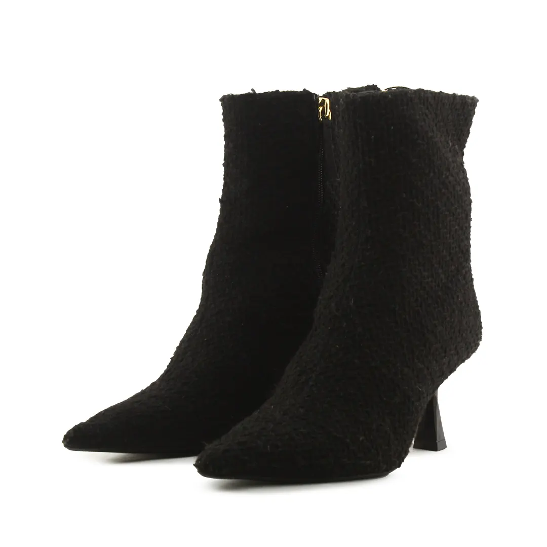 Zara Zipper Ankle Boot