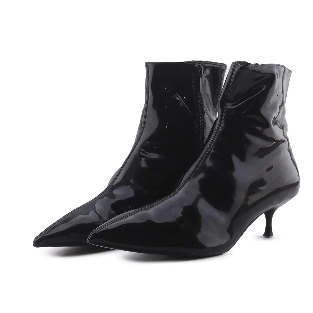Zara Zipper Ankle Boot
