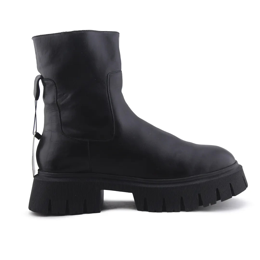 Zara Zipper Ankle Boot | 100% Authentic Leather