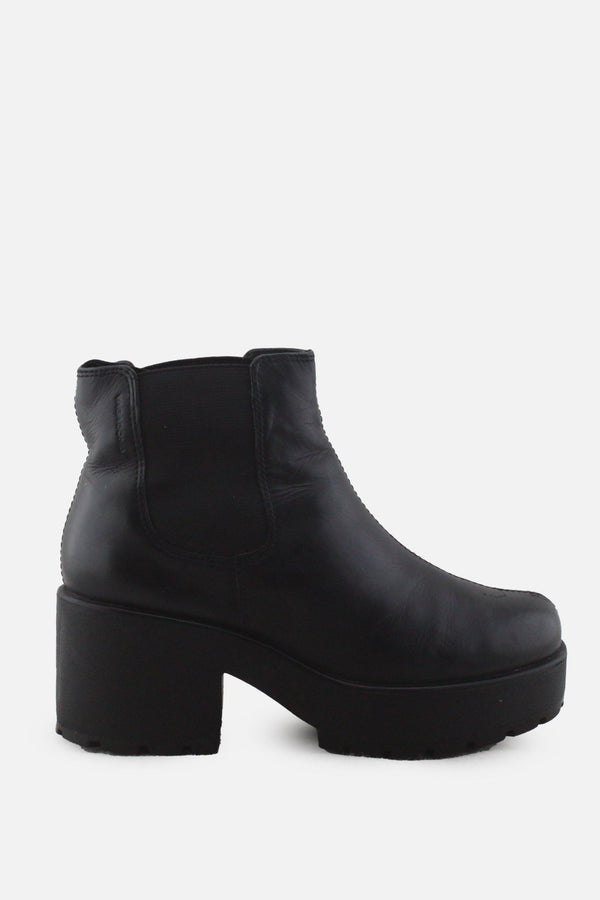 Vagabond Stretchable Block Ankle Boots |100% Authentic Leather