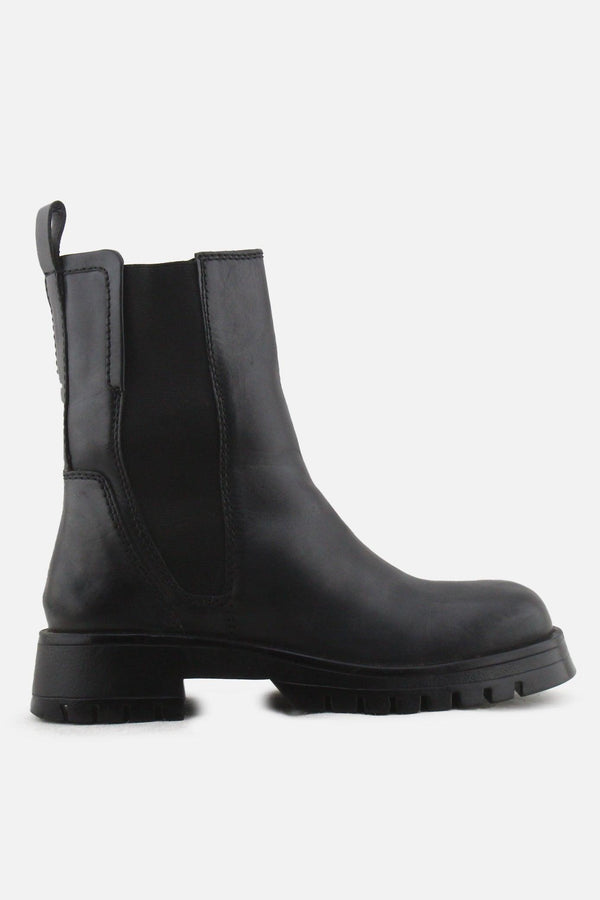 Zara Stretchable Combat Ankle Boots | 100% Authentic Leather