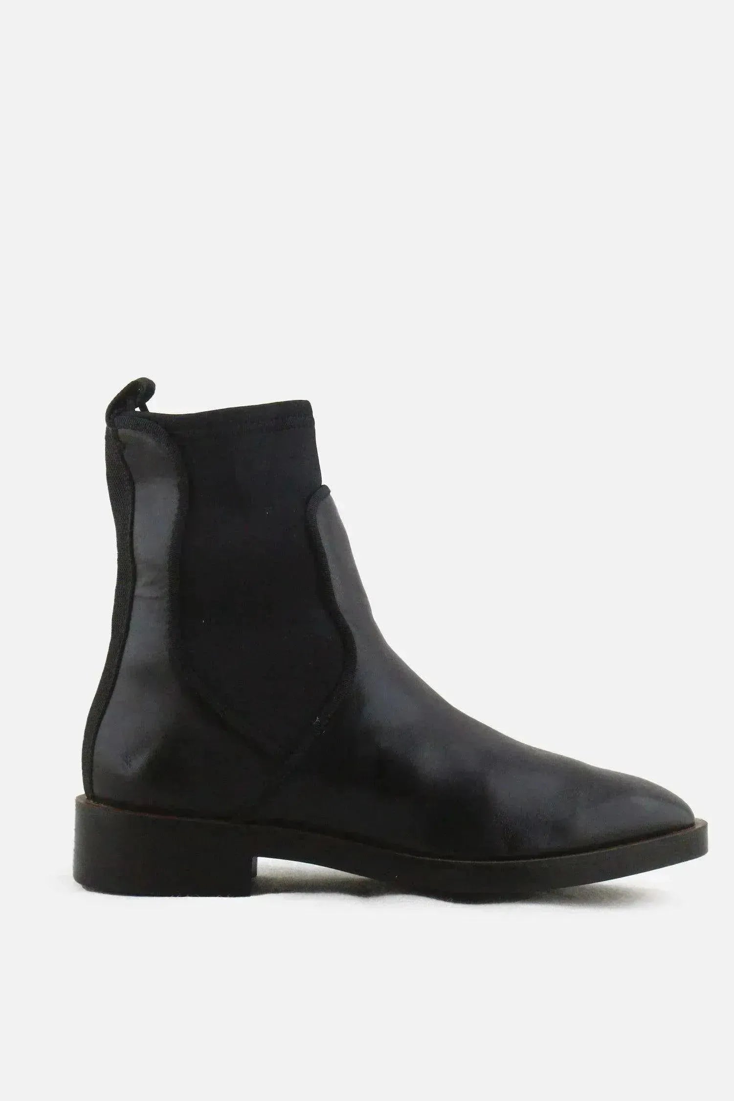Zara Stretchable Chelsea Ankle Boots | 100% Authentic Leather - sundaybazar