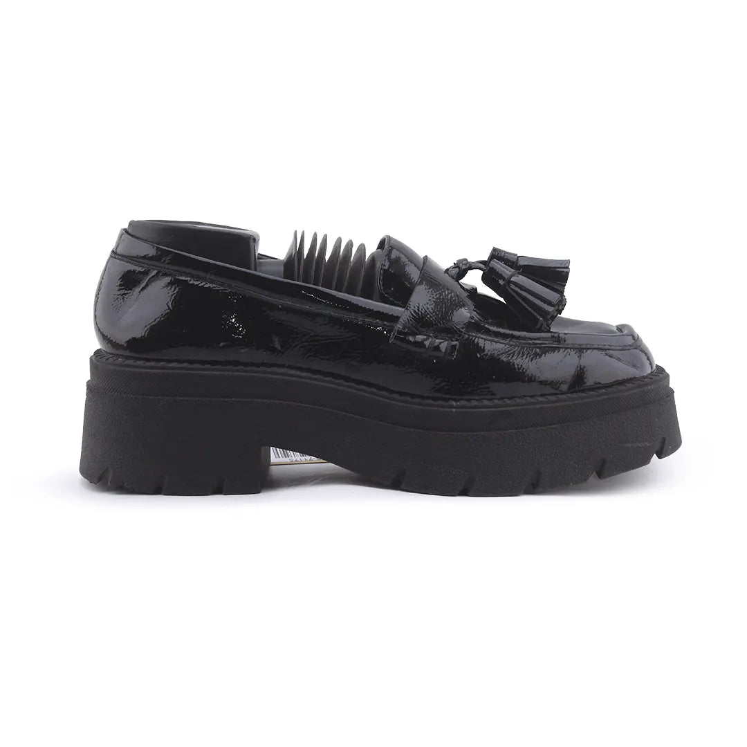 Zara Penny Strap Moccasin Loafers