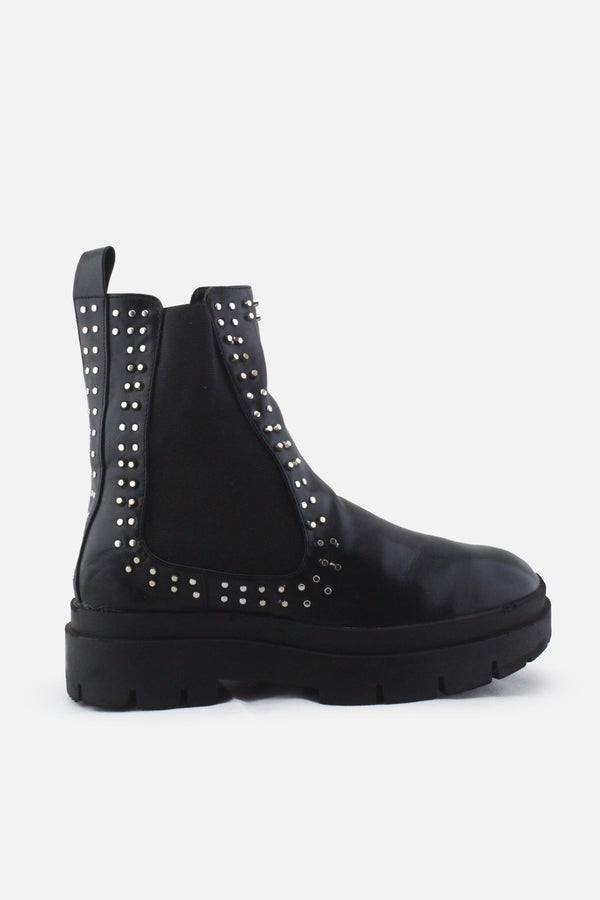 Zara Stretchable Chelsea Ankle Boots |100% Authentic Leather