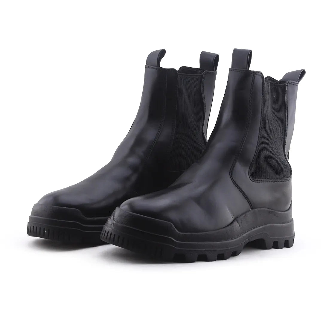 Zara Stretchable Ankle Boot | 100% Authentic Leather