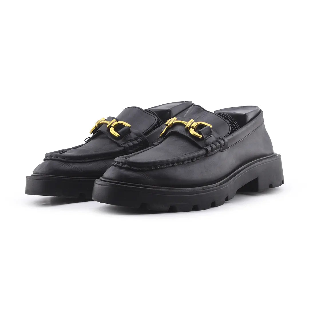 Zara Penny Strap Loafers