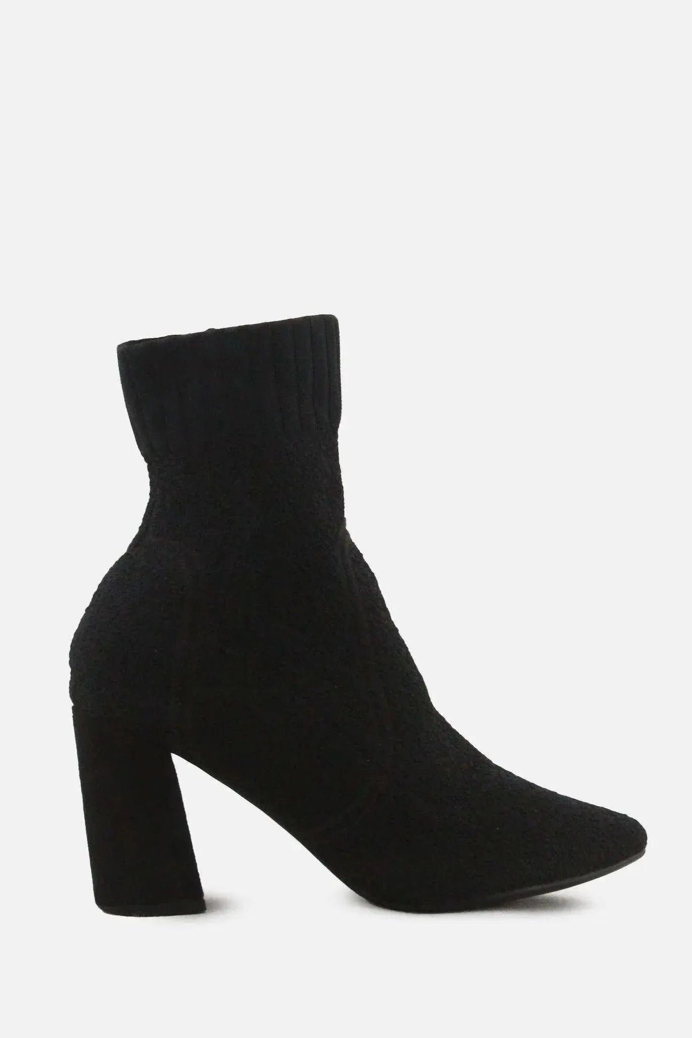 European Brand Block Ankle Boots | Suede - sundaybazar
