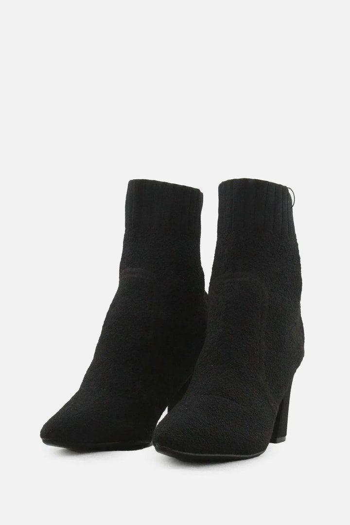 European Brand Block Ankle Boots | Suede - sundaybazar